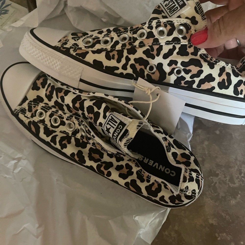 Converse Women's Wild Leopard Sneakers